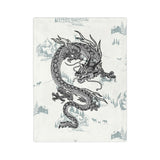 Dragon Print Velveteen Microfiber Blanket - Cozy Throw for Home Decor, Gift for Dragon Lovers, Soft Blanket for All Seasons, Perfect [...]
