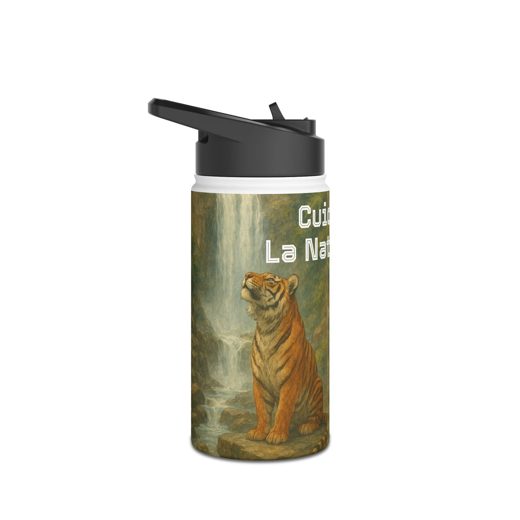 Eco-friendly water bottle, Korean stainless steel design inspired by nature: eco-friendly hiking gear, eco-friendly gift, travel companion, outdoor hydration