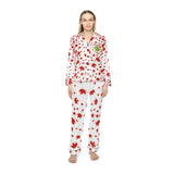 Cozy Floral Satin Pajamas - Perfect for Sleepovers, Self-Care Days, and Everyday Luxe Nights, Mother's Day Gift, Relaxation Wear