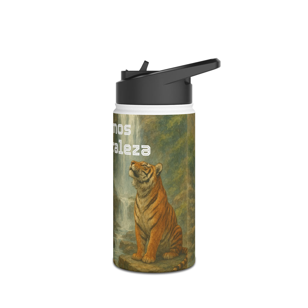 Eco-friendly water bottle, Korean stainless steel design inspired by nature: eco-friendly hiking gear, eco-friendly gift, travel companion, outdoor hydration