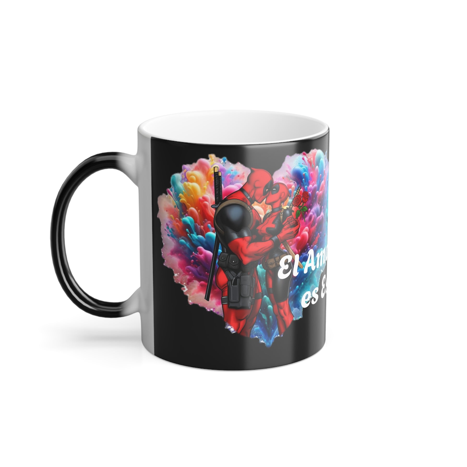 Motivational Phrase Color Morphing Mug, Inspirational Coffee Cup, Energizing Quote Ceramic Tea Mug, Heat Sensitive Drinkware, Empowering