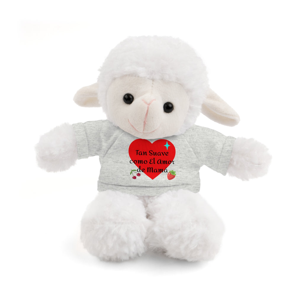 Heartfelt Stuffed Animals with Tee | Cute Gift for Kids, Baby Shower, Birthdays, Valentine's Day, Personalized Plush Toy