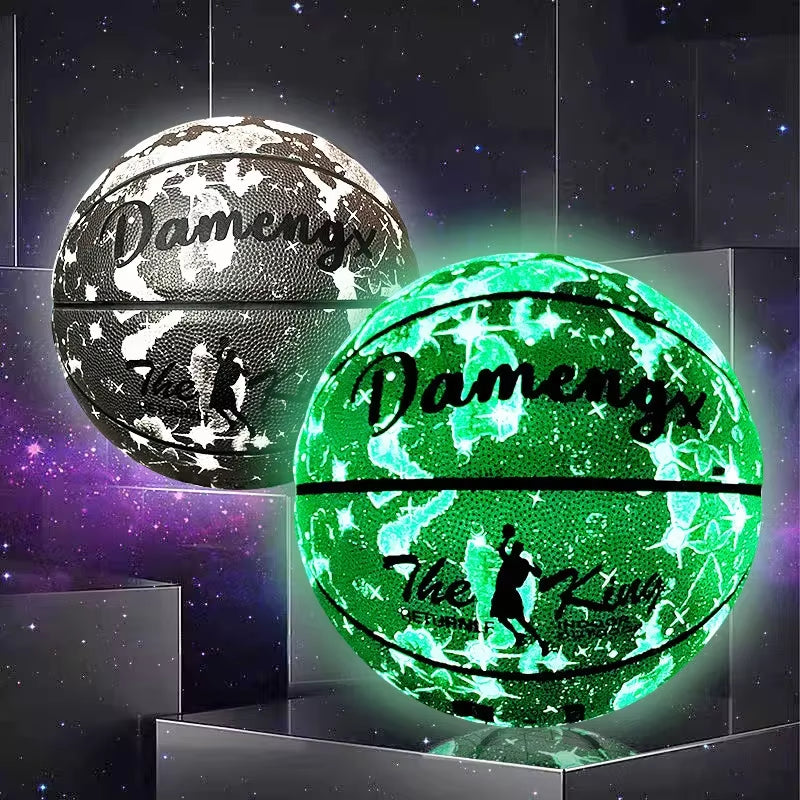 Luminescent Basketball, 7 inch size for children and adults