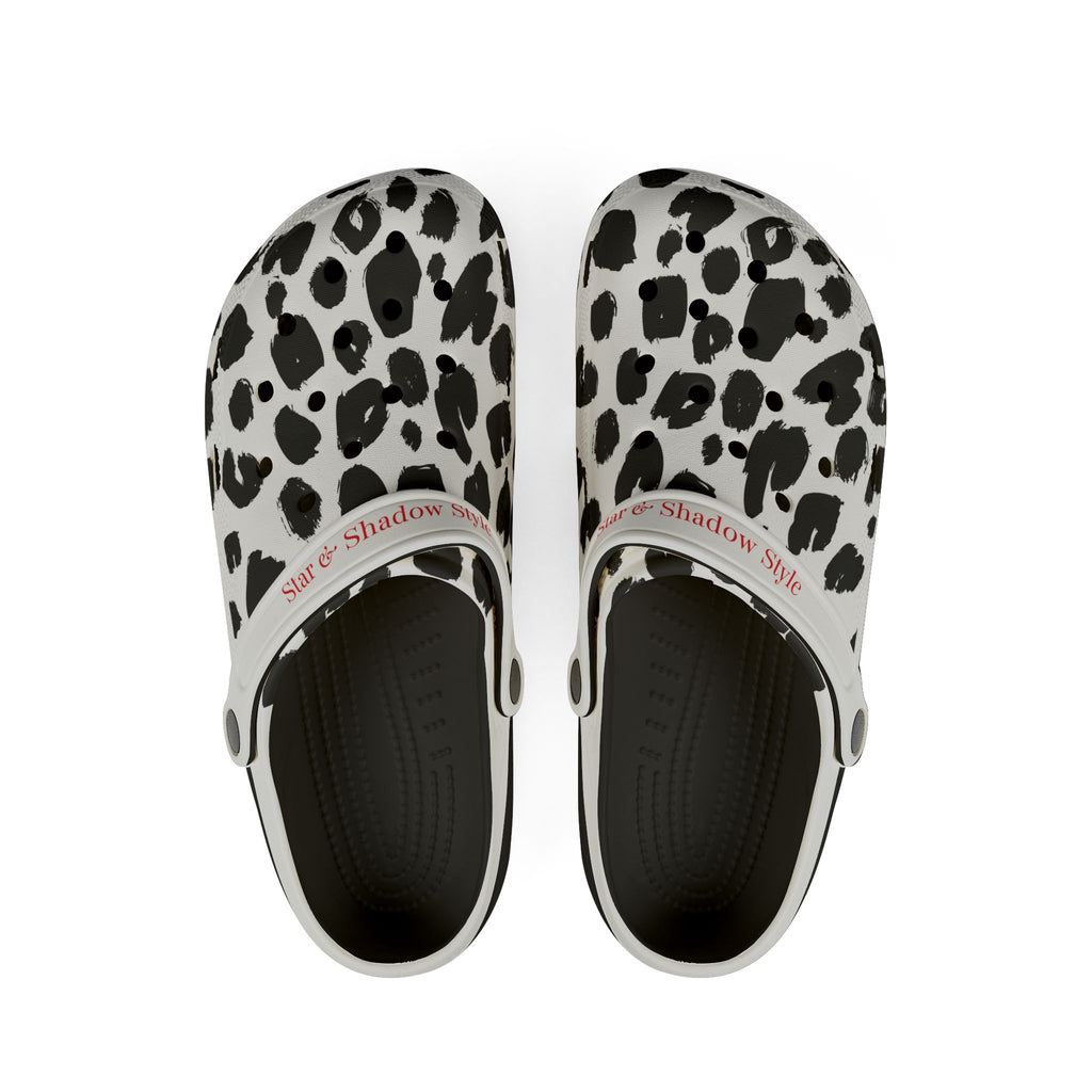 Leopard Print EVA Foam Clogs - Fun & Comfortable Everyday Footwear, Perfect for Casual Outings, Beach Days, Home Use, Gifts