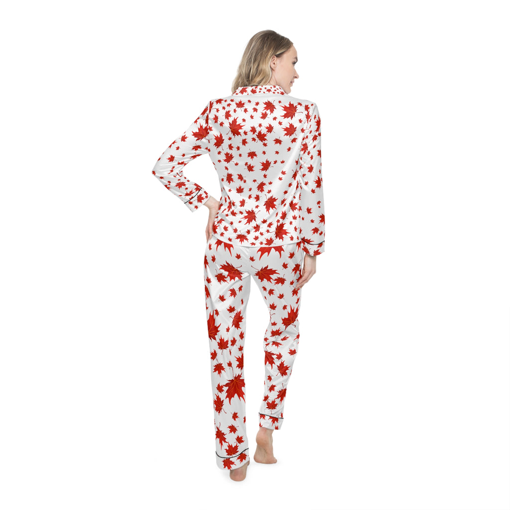 Cozy Floral Satin Pajamas - Perfect for Sleepovers, Self-Care Days, and Everyday Luxe Nights, Mother's Day Gift, Relaxation Wear