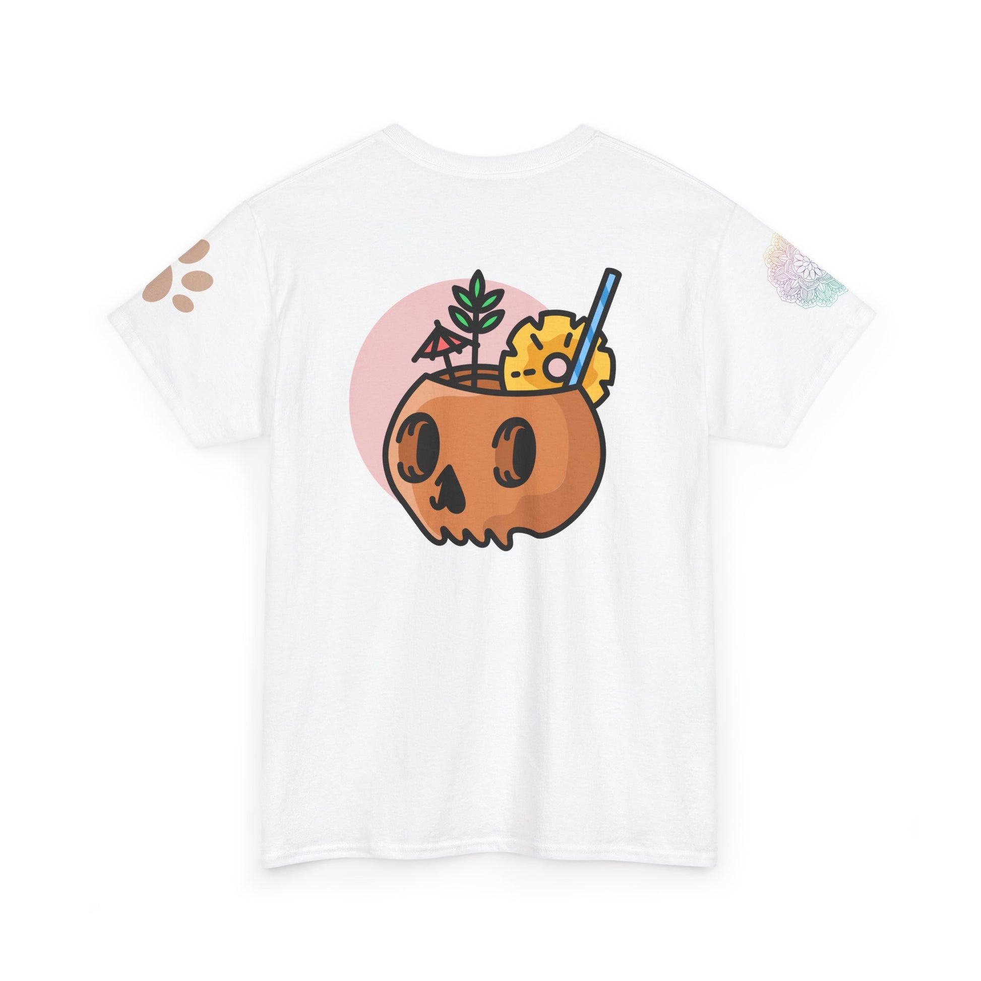 Psychedelic Dog Tee, Animal Lover Shirt, Unique Graphic Top, Unisex Casual Wear, Quirky Gift for Pet Owners, Fun Halloween T-Shirt