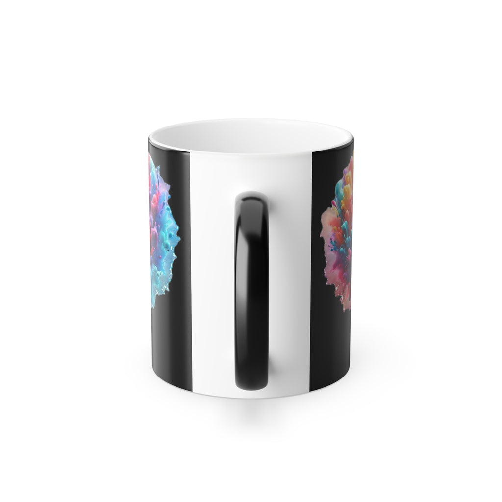 Motivational Phrase Color Morphing Mug, Inspirational Coffee Cup, Energizing Quote Ceramic Tea Mug, Heat Sensitive Drinkware, Empowering