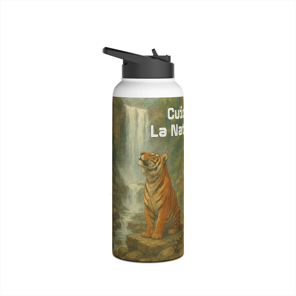 Eco-friendly water bottle, Korean stainless steel design inspired by nature: eco-friendly hiking gear, eco-friendly gift, travel companion, outdoor hydration