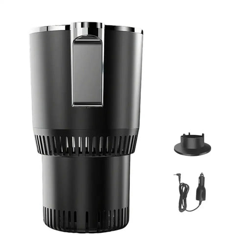 2-In-1 Car Cup Warmer Cooler, Smart Car Cup Holder Car Cooling & Heating Cup Holder Smart Car Heater & Colder Cups for Most V4T0