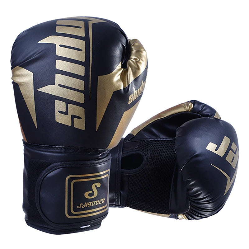 Professional 6oz and 10oz boxing gloves for kids and adults.
