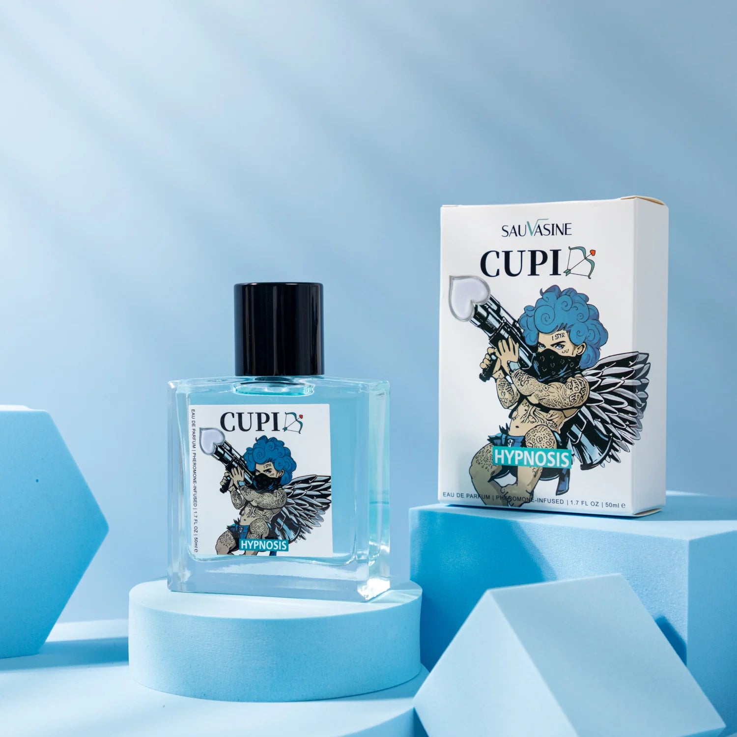 Cupid Hypnosis 50ml perfume for men, long-lasting.