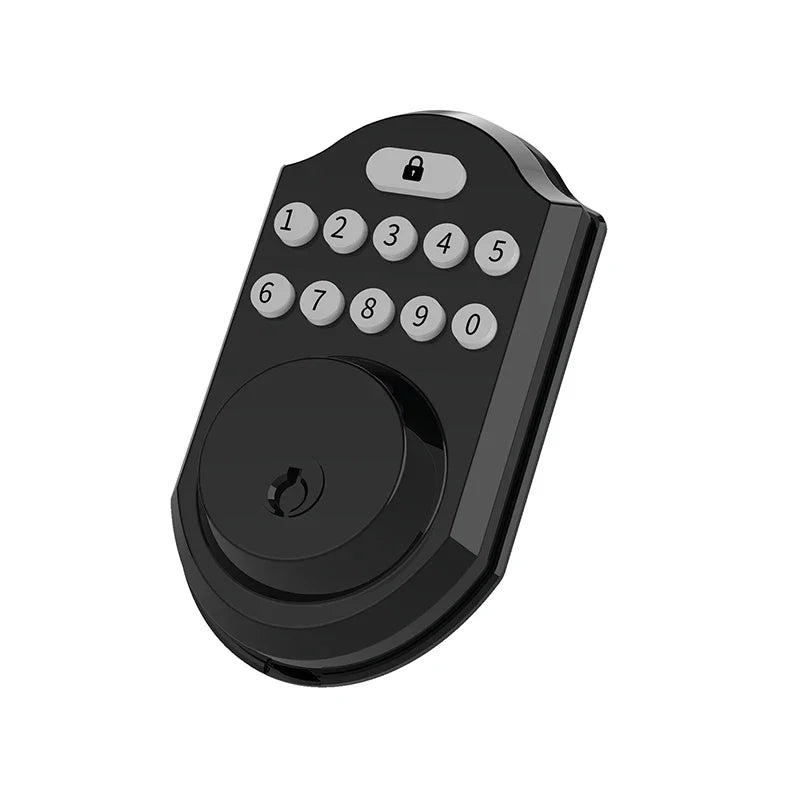 Smart lock, Bluetooth compatible smart deadbolt for front door, door lock with access code