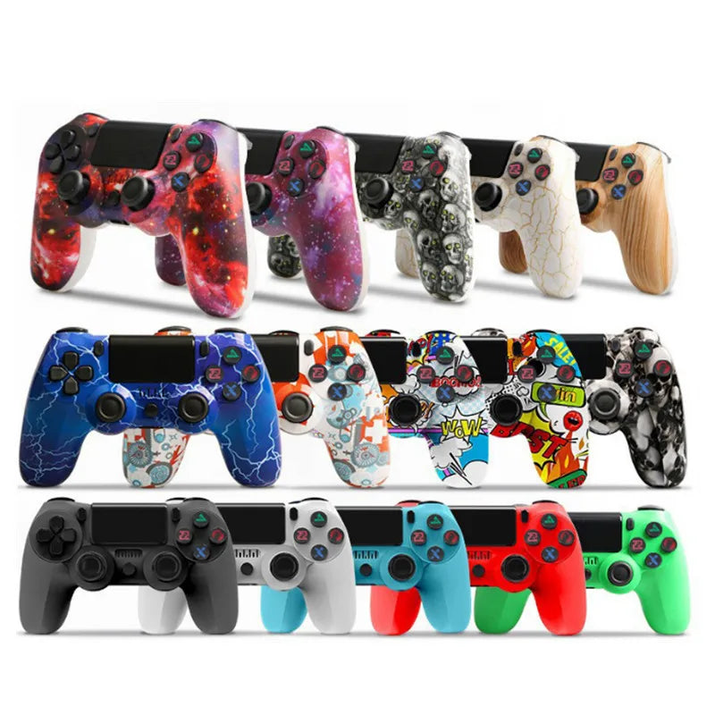 Bluetooth Gamepad for Playstation 4 Console Control Joystick Wireless Controller Compatible with Ps4/Ps3/Tv/Pc/Ios/Steam