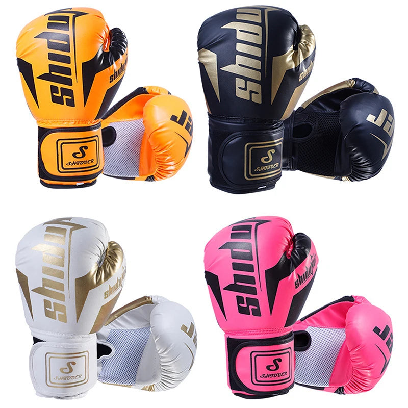 Professional 6oz and 10oz boxing gloves for kids and adults.