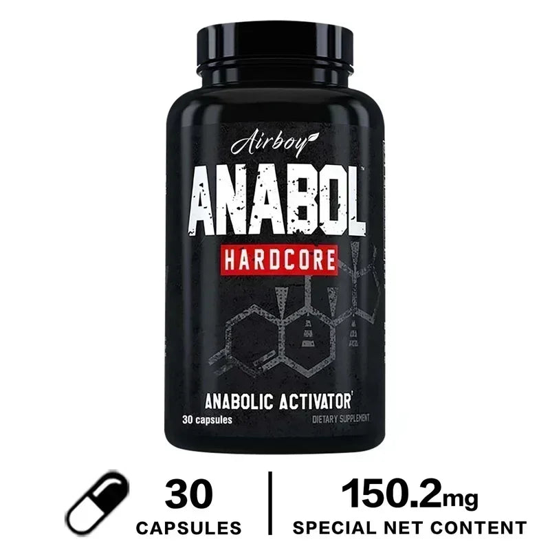 Anabol Hardcore Supplement - Repair Muscle, Muscle Growth, Energy Support, Metabolism.