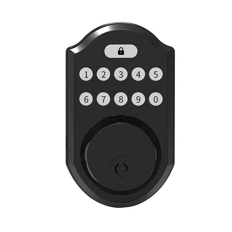 Smart lock, Bluetooth compatible smart deadbolt for front door, door lock with access code