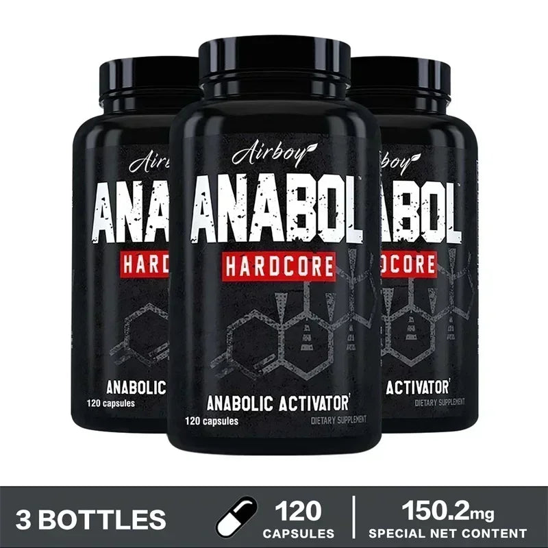 Anabol Hardcore Supplement - Repair Muscle, Muscle Growth, Energy Support, Metabolism.