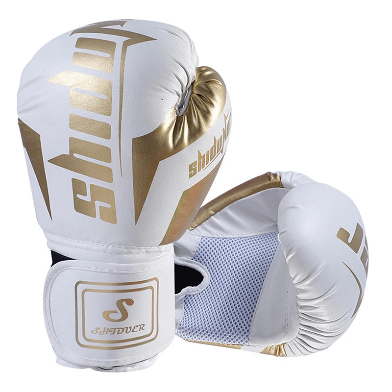 Professional 6oz and 10oz boxing gloves for kids and adults.