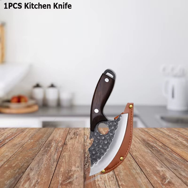 WXCOO brand multipurpose handmade knife set for professional chefs