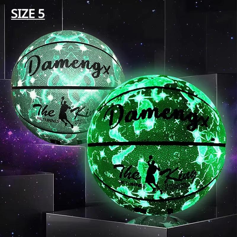 Luminescent Basketball, 7 inch size for children and adults